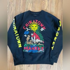 CHINATOWN MARKET C/N SWEAT◆ Chinatown Market Sweatshirt - Gem
